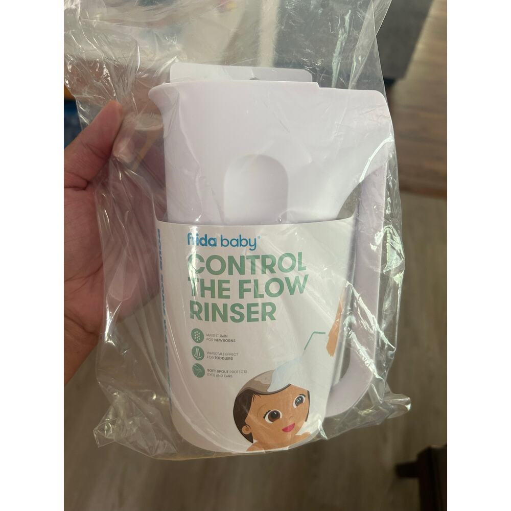 Frida Baby Control the Flow Bath Rinse Cup | Rinser Cup to Wash Hair + Body